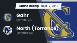 Recap: Gahr  vs. North (Torrance)  2018