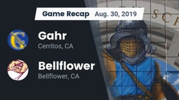 Recap: Gahr  vs. Bellflower  2019
