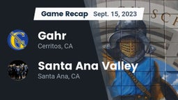 Recap: Gahr  vs. Santa Ana Valley  2023