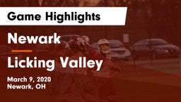 Newark  vs Licking Valley Game Highlights - March 9, 2020