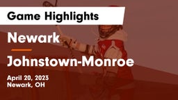Newark  vs Johnstown-Monroe  Game Highlights - April 20, 2023