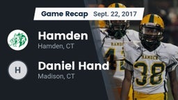 Recap: Hamden  vs. Daniel Hand  2017