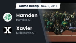 Recap: Hamden  vs. Xavier  2017
