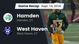 Recap: Hamden  vs. West Haven  2018