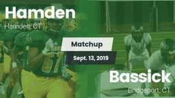 Matchup: Hamden vs. Bassick  2019