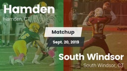 Matchup: Hamden vs. South Windsor  2019