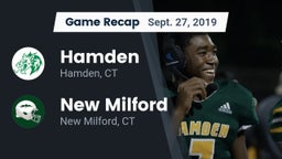 Recap: Hamden  vs. New Milford  2019