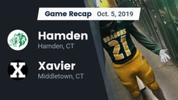 Recap: Hamden  vs. Xavier  2019