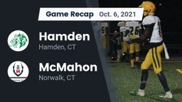 Recap: Hamden  vs. McMahon  2021