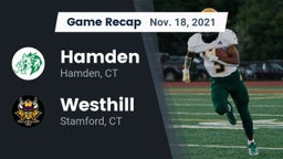 Recap: Hamden  vs. Westhill  2021
