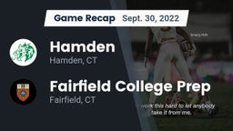 Recap: Hamden  vs. Fairfield College Prep  2022