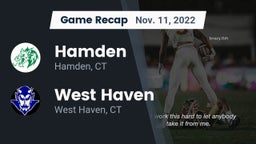 Recap: Hamden  vs. West Haven  2022