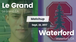 Matchup: Le Grand vs. Waterford  2017