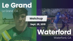 Matchup: Le Grand vs. Waterford  2018