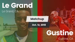 Matchup: Le Grand vs. Gustine  2018