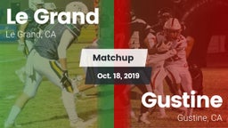 Matchup: Le Grand vs. Gustine  2019