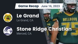 Recap: Le Grand  vs. Stone Ridge Christian  2023