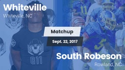 Matchup: Whiteville vs. South Robeson  2017