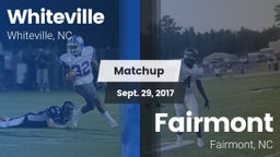 Matchup: Whiteville vs. Fairmont  2017