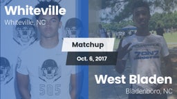 Matchup: Whiteville vs. West Bladen  2017