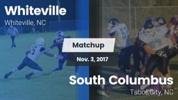 Matchup: Whiteville vs. South Columbus  2017
