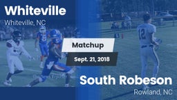 Matchup: Whiteville vs. South Robeson  2018