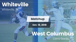 Matchup: Whiteville vs. West Columbus  2018