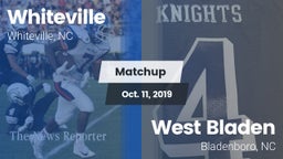 Matchup: Whiteville vs. West Bladen  2019