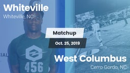 Matchup: Whiteville vs. West Columbus  2019