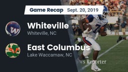 Recap: Whiteville  vs. East Columbus  2019