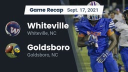 Recap: Whiteville  vs. Goldsboro  2021