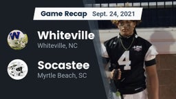 Recap: Whiteville  vs. Socastee  2021