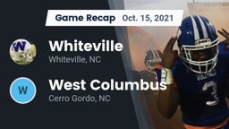Recap: Whiteville  vs. West Columbus  2021