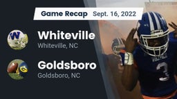 Recap: Whiteville  vs. Goldsboro  2022