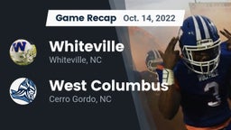 Recap: Whiteville  vs. West Columbus  2022