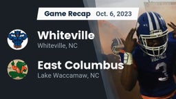Recap: Whiteville  vs. East Columbus  2023