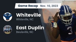 Recap: Whiteville  vs. East Duplin  2023