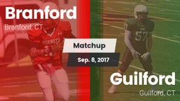 Matchup: Branford vs. Guilford  2017