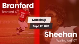 Matchup: Branford vs. Sheehan  2017