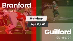 Matchup: Branford vs. Guilford  2019
