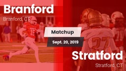 Matchup: Branford vs. Stratford  2019