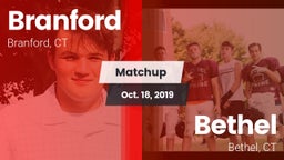 Matchup: Branford vs. Bethel  2019