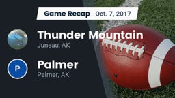 Recap: Thunder Mountain  vs. Palmer  2017
