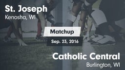 Matchup: St. Joseph High vs. Catholic Central  2016