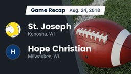 Recap: St. Joseph  vs. Hope Christian  2018