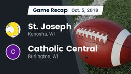 Recap: St. Joseph  vs. Catholic Central  2018