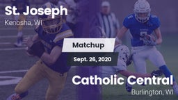 Matchup: St. Joseph High vs. Catholic Central  2020