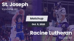 Matchup: St. Joseph High vs. Racine Lutheran  2020