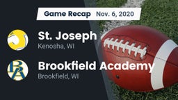 Recap: St. Joseph  vs. Brookfield Academy  2020