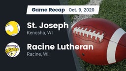 Recap: St. Joseph  vs. Racine Lutheran  2020
